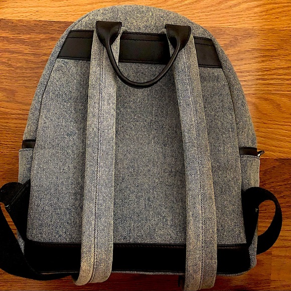 House of Hello Denim Classic Light Blue Backpack - Picture 3 of 8